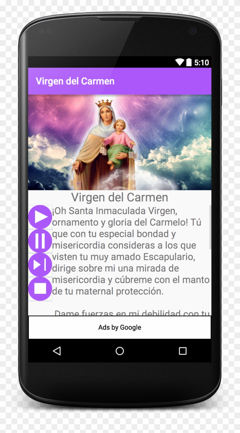 La Oracion A La Virgen Del Carmen Lista Para Tu Dispositivo Clipart #5199956