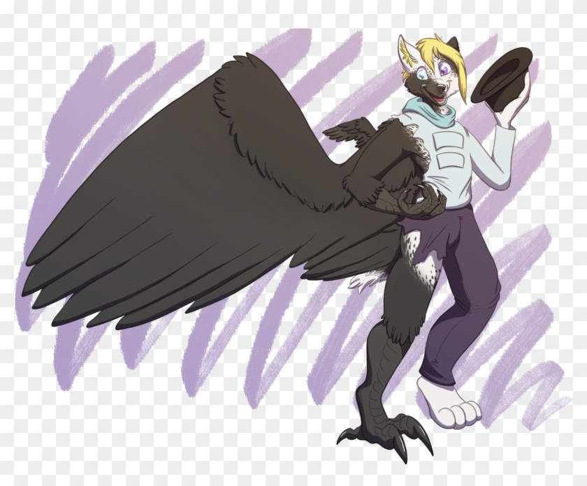 [t] Wolf Or Raven - Illustration Clipart #520026