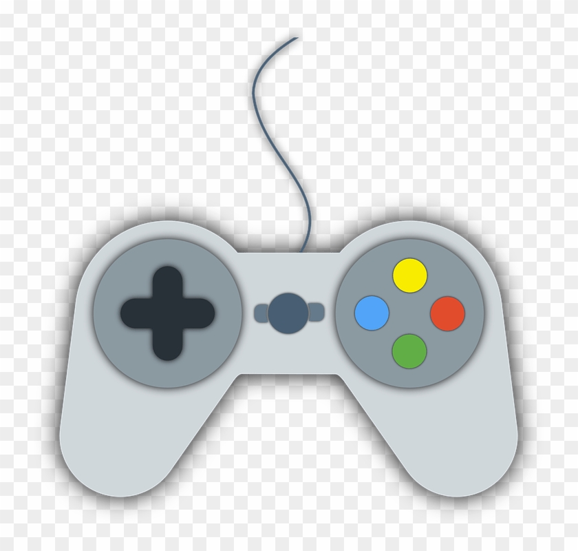 Video Game Controller - Palanca De Videojuegos Dibujo Png Clipart
