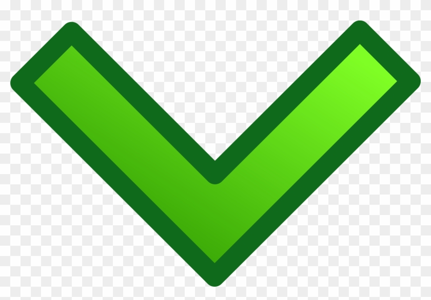 Big Image - Green Down Arrow Gif Clipart