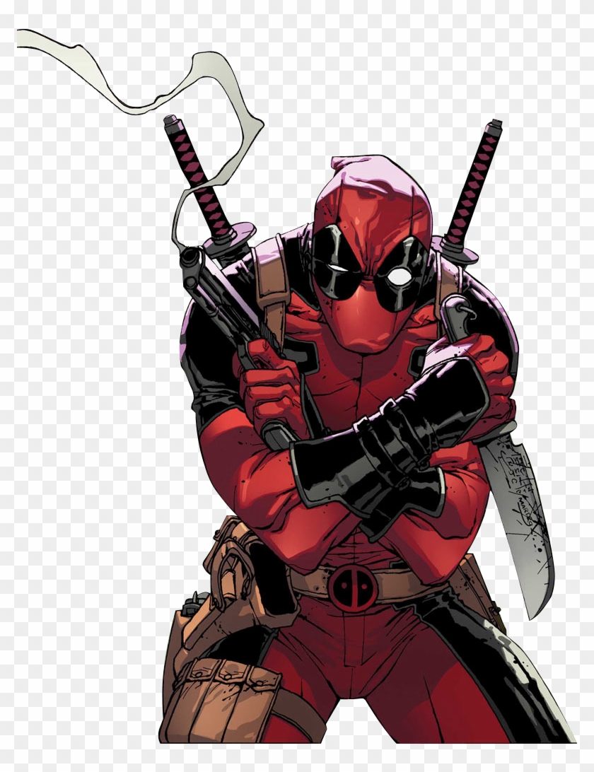 Deadpool Png Image With Transparent Background - Deathstroke And Deadpool And Deadshot Clipart
