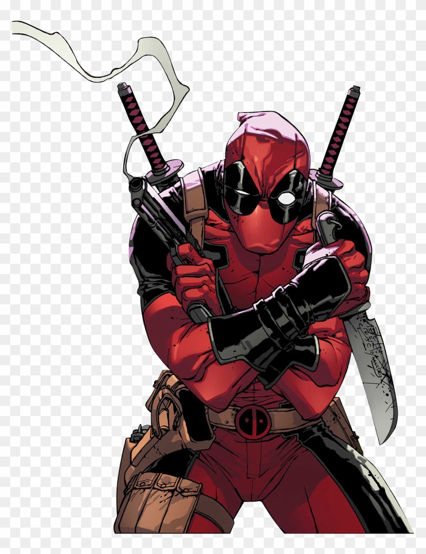 Deadpool Png Image With Transparent Background - Deathstroke And Deadpool And Deadshot Clipart #520518