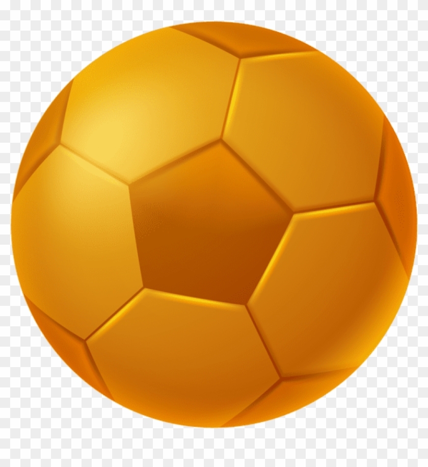 Free Png Download Gold Soccer Ball Transparent Png - Soccer Ball Clipart