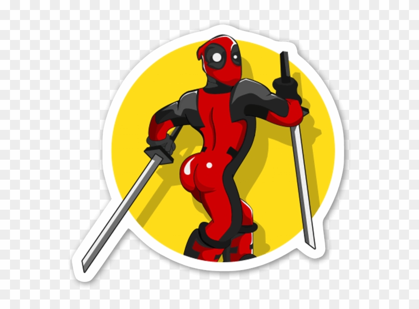 Deadpool - Stickers Deadpool Clipart #520818
