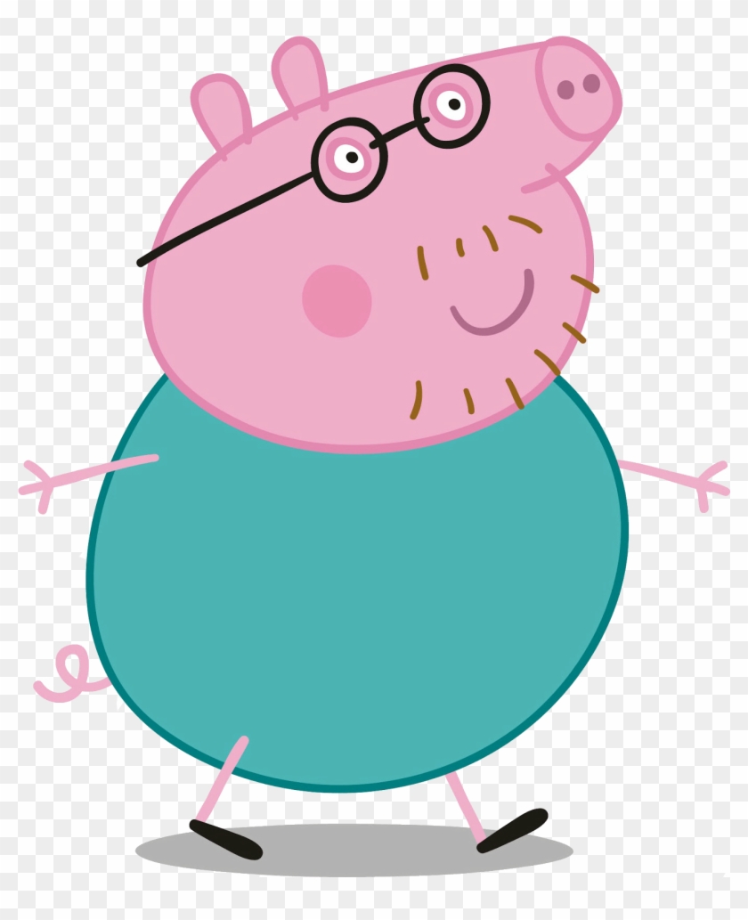 Daddy Pig - Pai Da Peppa Pig Clipart #520893