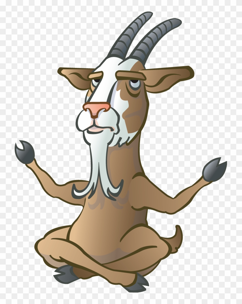 Cartoon Billy Goat Clipart