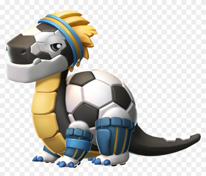 Soccer Dragon - Dragon Mania Dragon De Futbol Clipart