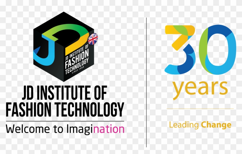 Png Text Logo Maker - Jd Institute Of Fashion Technology Clipart #521256
