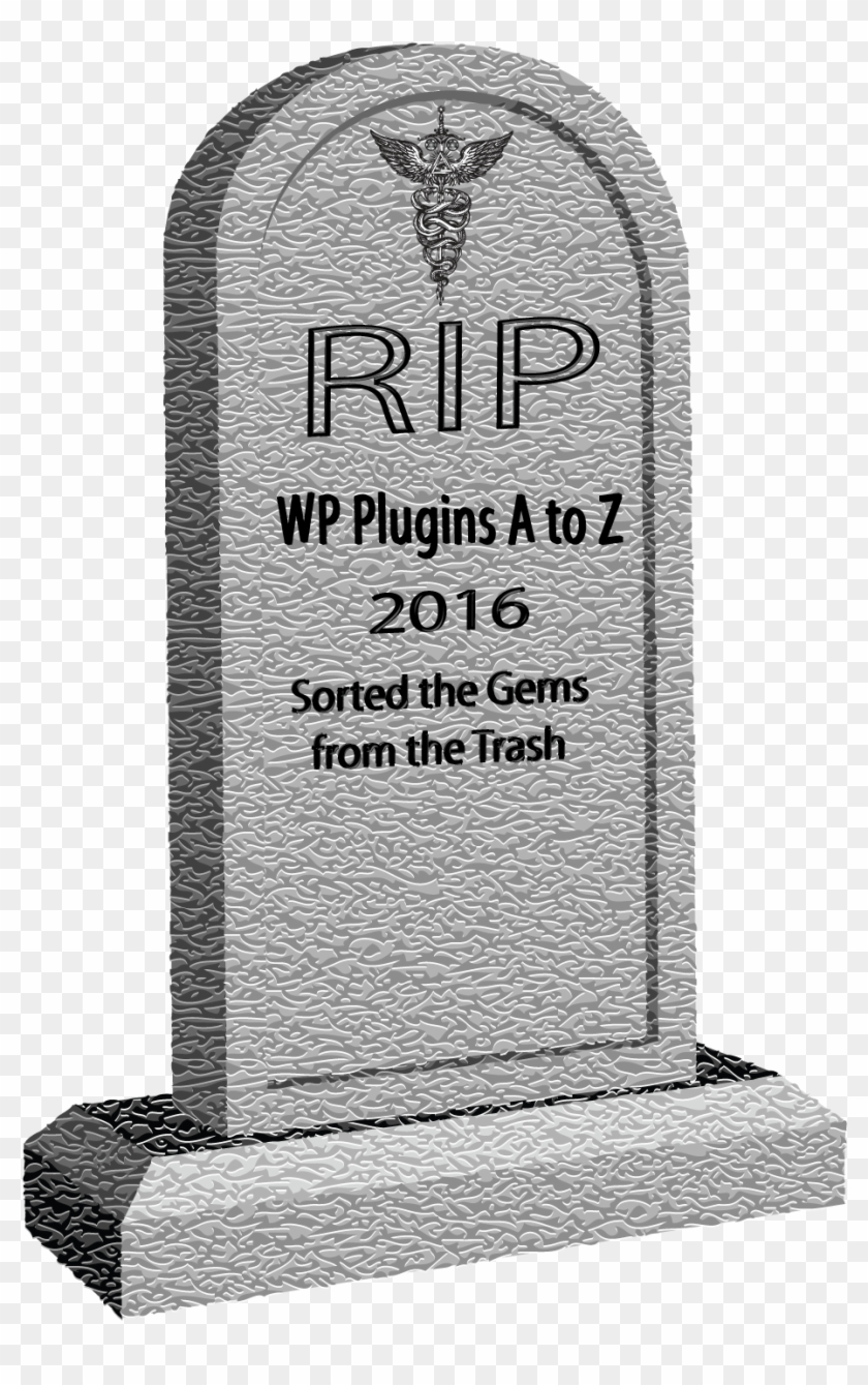 Rip Wp Plugins A To Z - Cemetery Clipart #521341