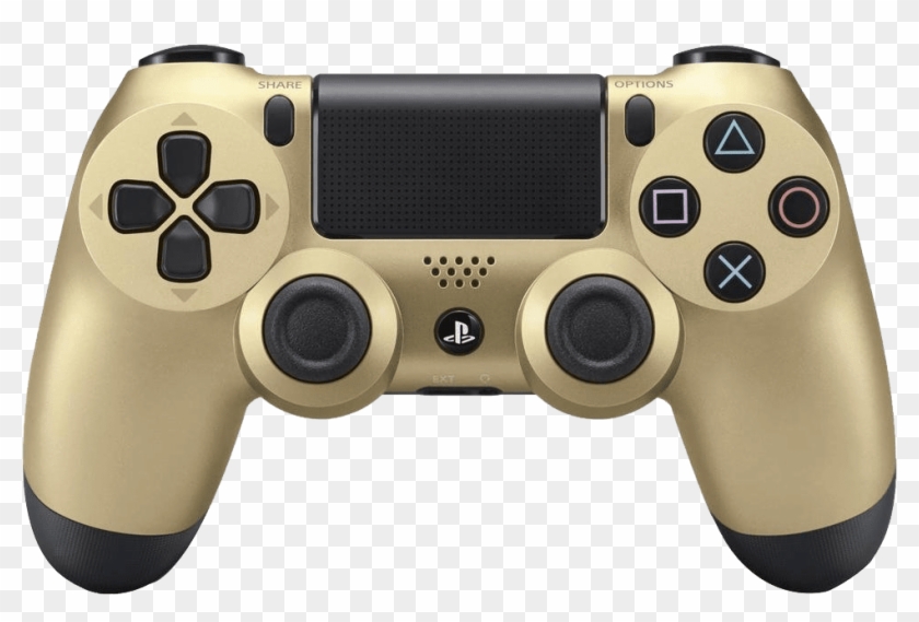 Ps4 Dualshock 4 Controller Gold-2 - Ps4 Dualshock 4 Gold Clipart