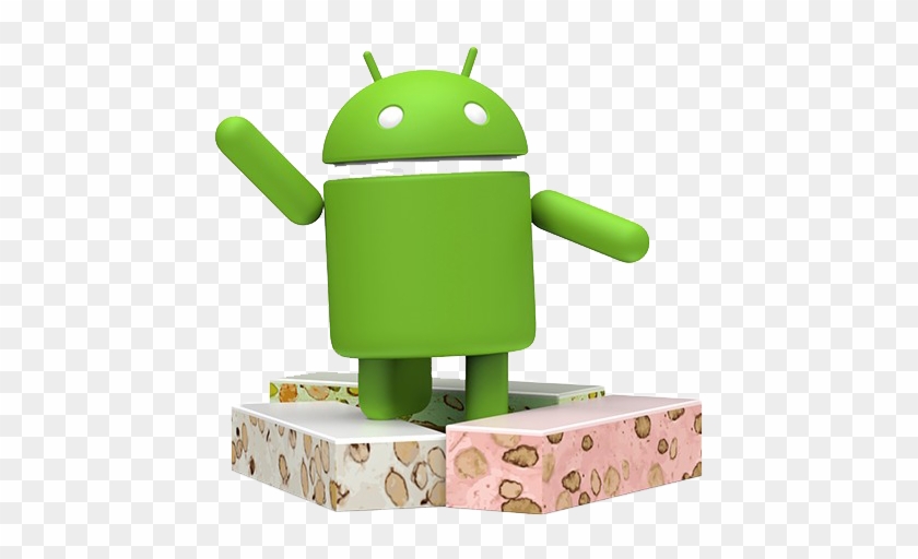 Google Unwraps Android Nougat - Android 7.0 Nougat Png Clipart