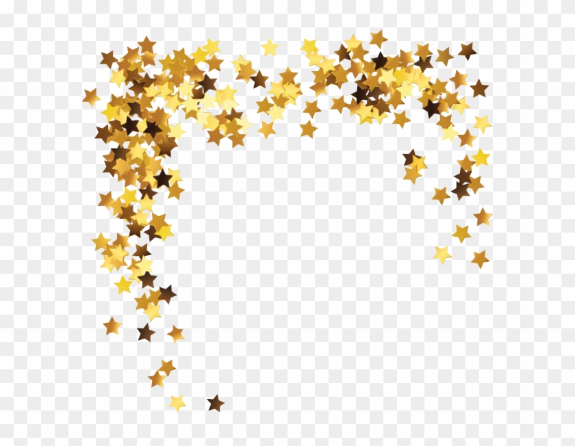Yellow And Gold Decorative Stars - Star Clipart Background - Png Download #521555