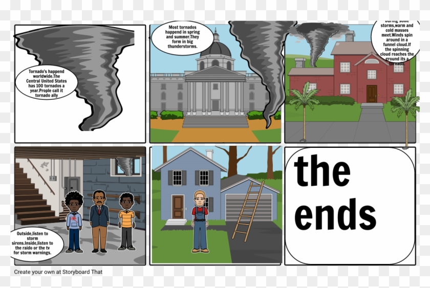 Tornadoes - Funnel Cloud Cartoon Tornado Clipart