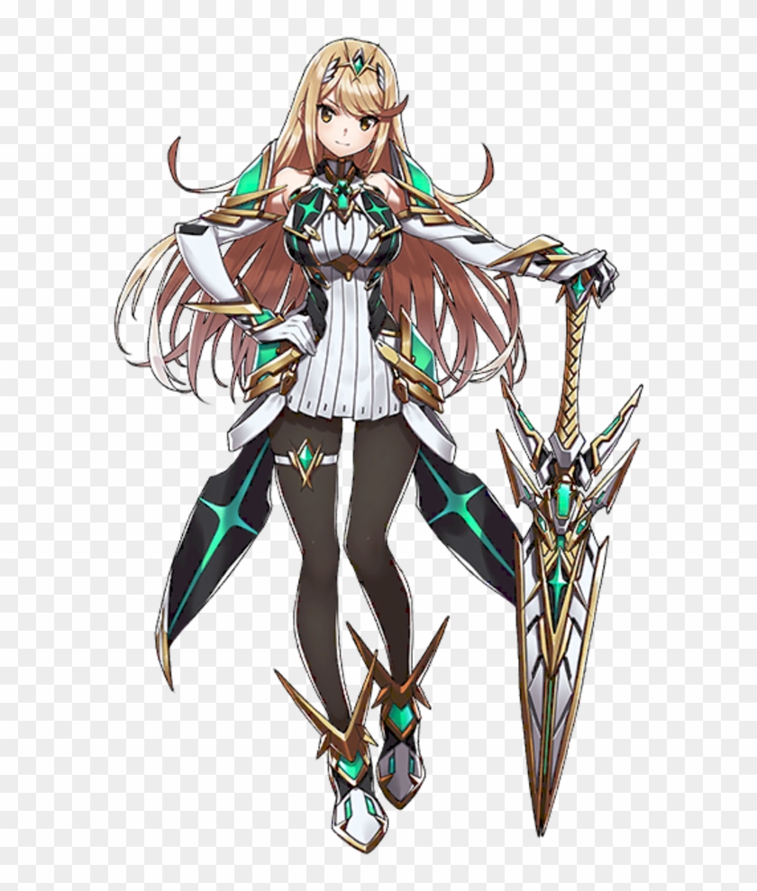 Super Smash Brothers Ultimate - Xenoblade Chronicles 2 Characters Clipart