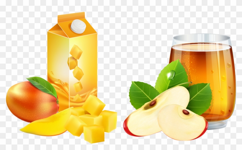Png Royalty Free Stock Mango Clipart Juice - Juice Transparent Png