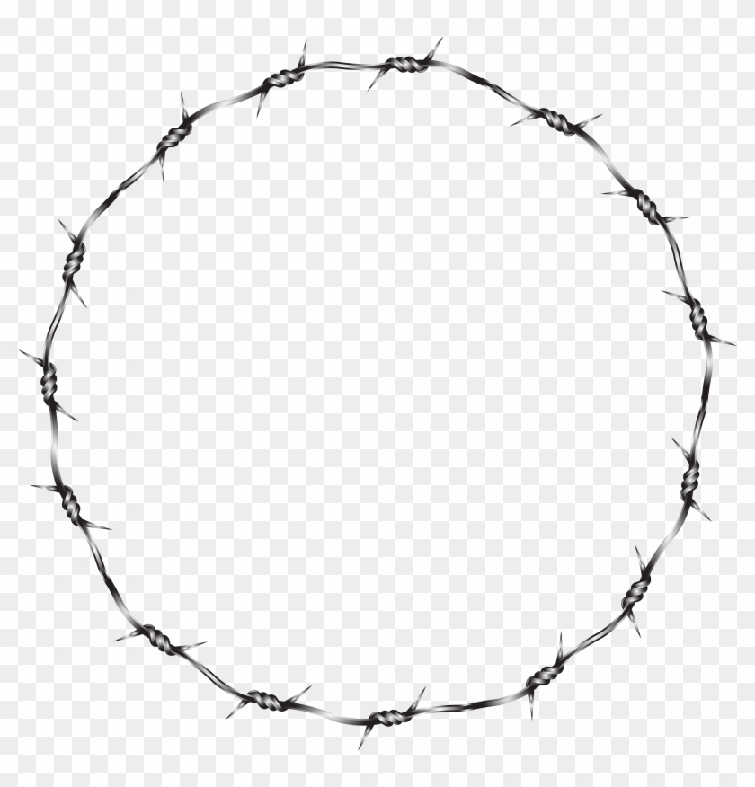 28 Collection Of Barbed Wire Clipart Border - Png Download #522050