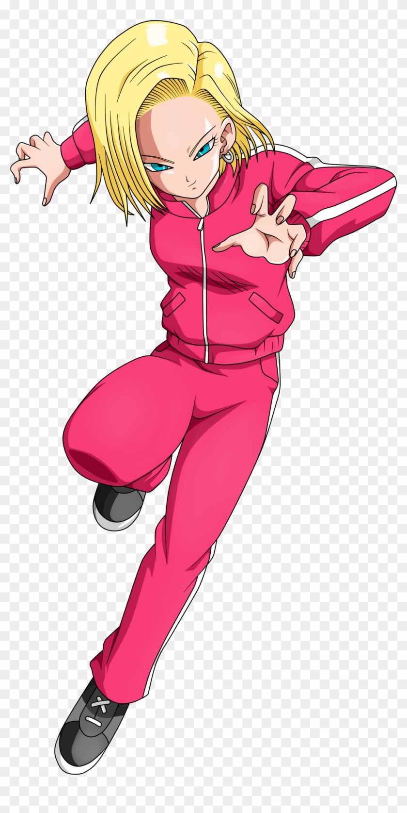 Android 18 Png - Dragon Ball Super Androide 18 Clipart