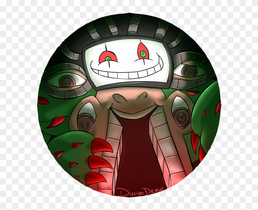 Pins Omega / Photoshop Flowey - Circle Clipart