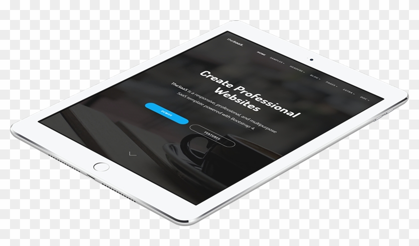 Feature-tablet - Tablet Computer Clipart