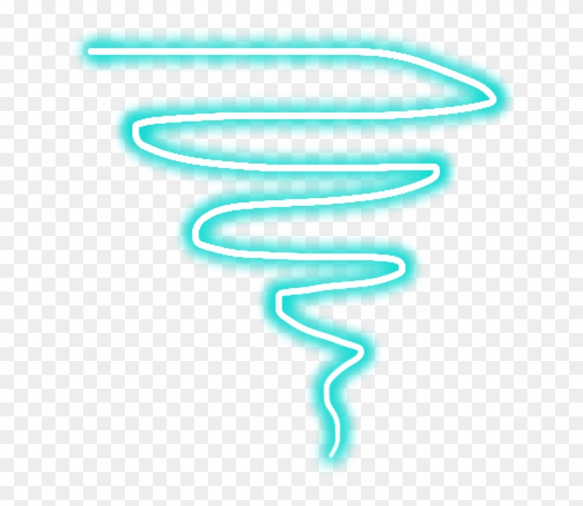 Tornade Tornado Edit Blue Turquoise Editing Sticker - Colorfulness Clipart #522492