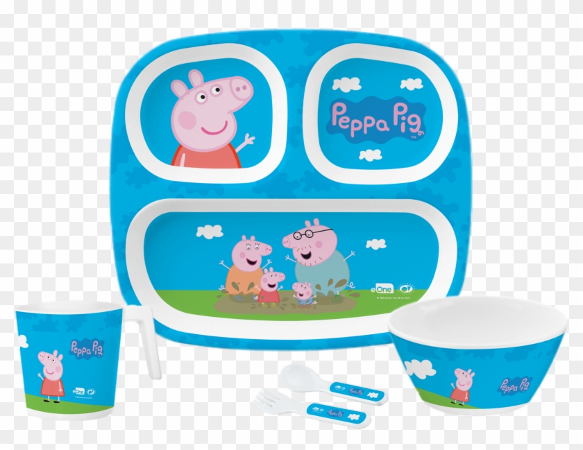 5 Pc Kids Set - Peppa Pig Clipart