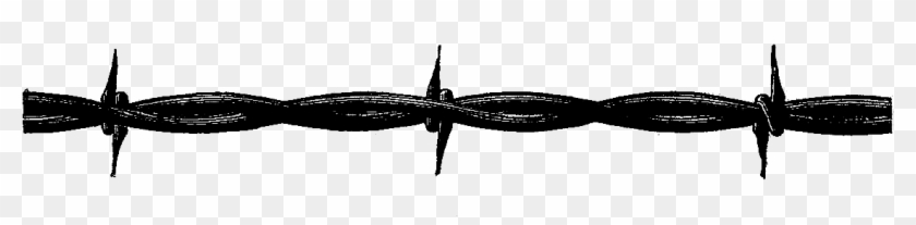 Image Transparent Stock Barb Wire Clipart Gate - Illustration - Png Download #522523