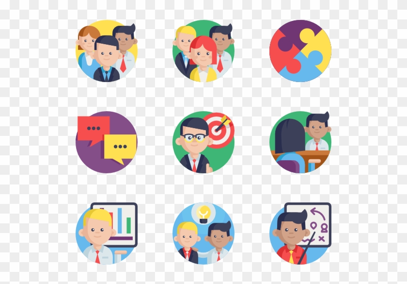 Teamwork - Flaticon Icons Clipart #522544