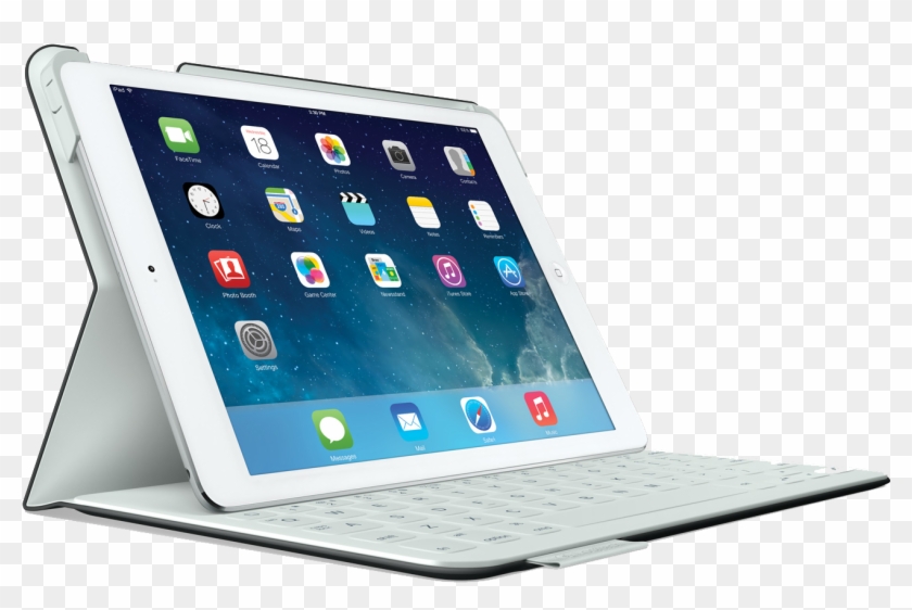 Ipad Tablet Png Hd - Logitech Fabricskin Keyboard Folio Clipart