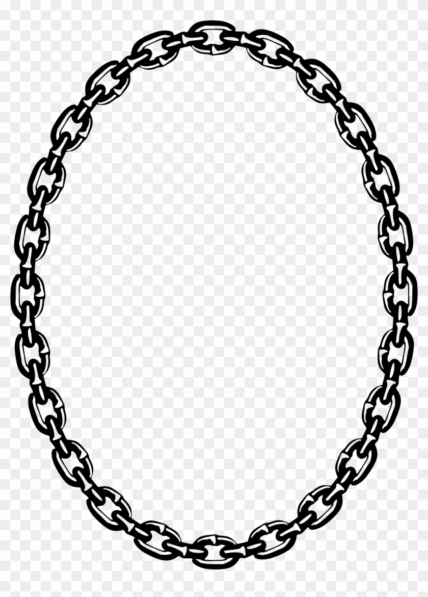 Collection Of Free Chains Download On Ubisafe - Circle Chain Drawing Clipart