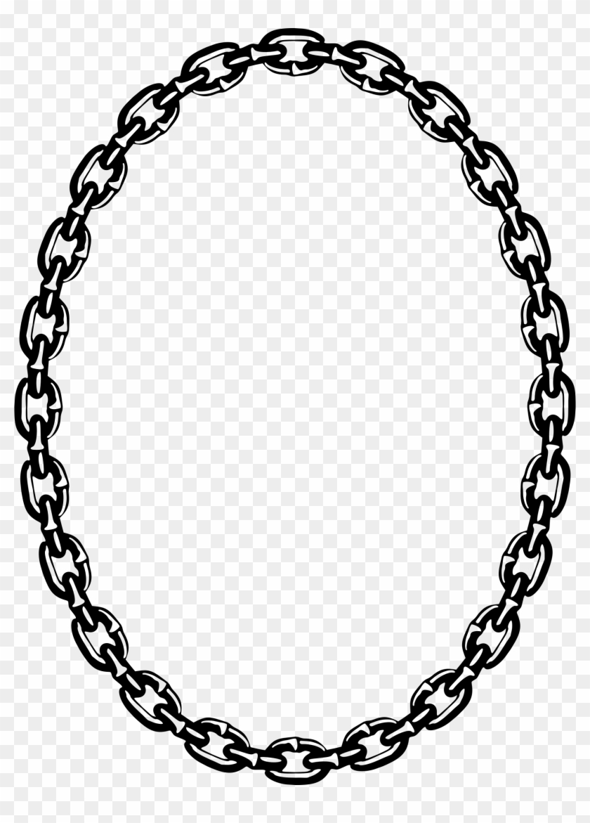 Collection Of Free Chains Download On Ubisafe - Circle Chain Drawing Clipart