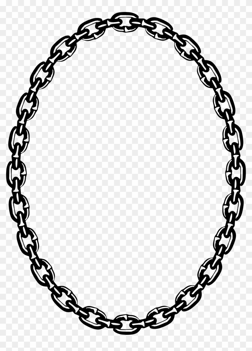 Collection Of Free Chains Download On Ubisafe - Circle Chain Drawing Clipart #522686