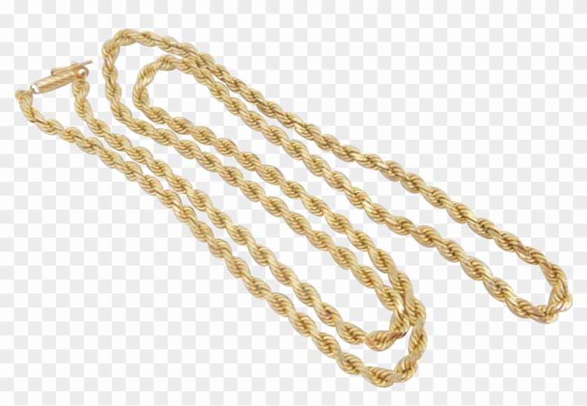 Chain Clipart Money - Transparent Background Gold Chain Png