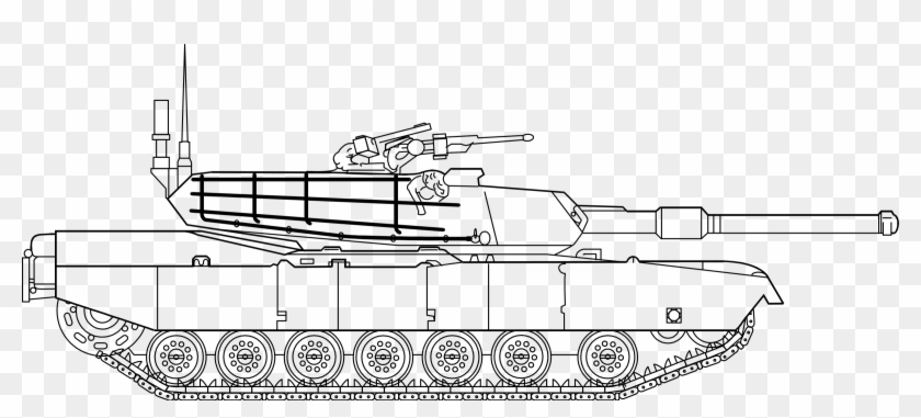 This Free Icons Png Design Of M1 Abrams Main Battle Clipart #523179