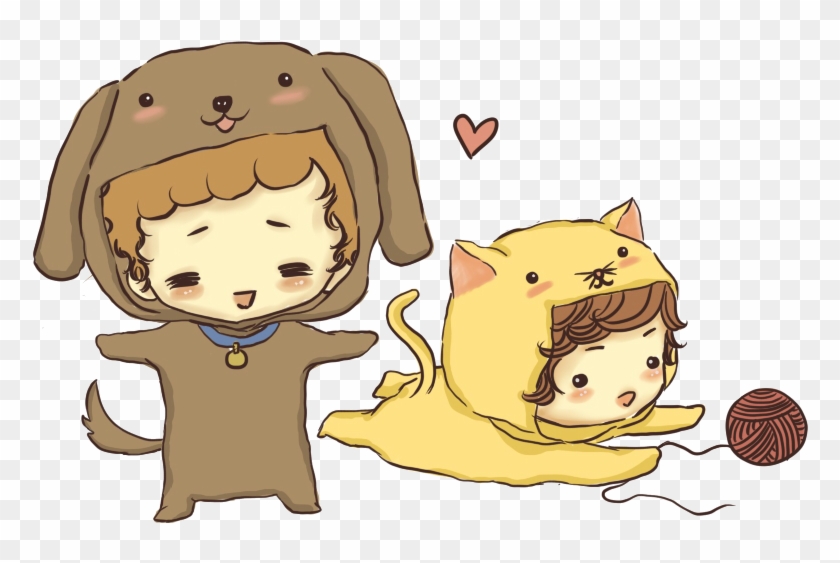 Caricaturas De One Direction Png - One Direction Cute Cartoon Clipart