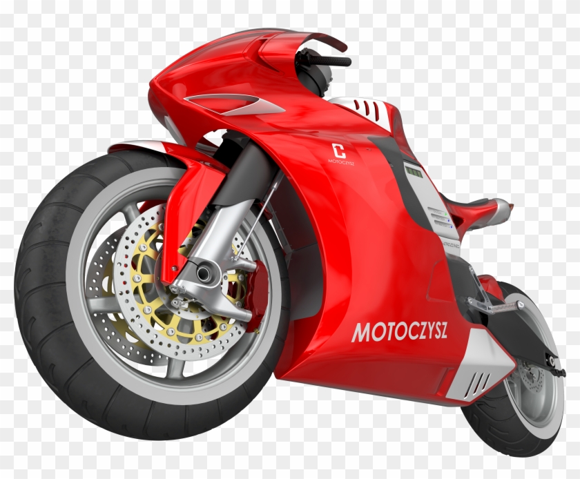 Motorcycle - Red Motorcycle Png Clipart