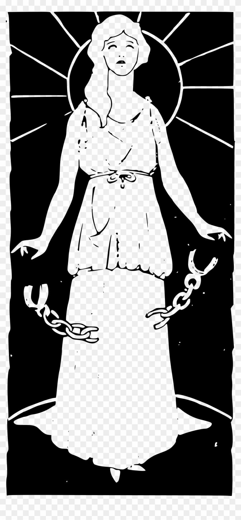 This Free Icons Png Design Of No Chains Woman Clipart