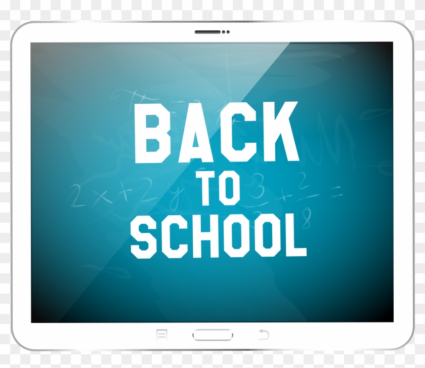 White Tablet Back To School Clipart #523454