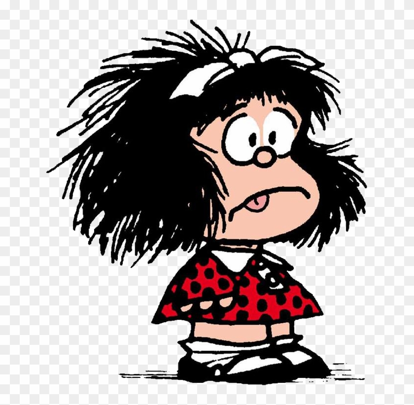 Imágenes De Mafalda Con Fondo Transparente, Descarga - Immagini Di Divertenti Di Donne Esaurite Clipart #523458