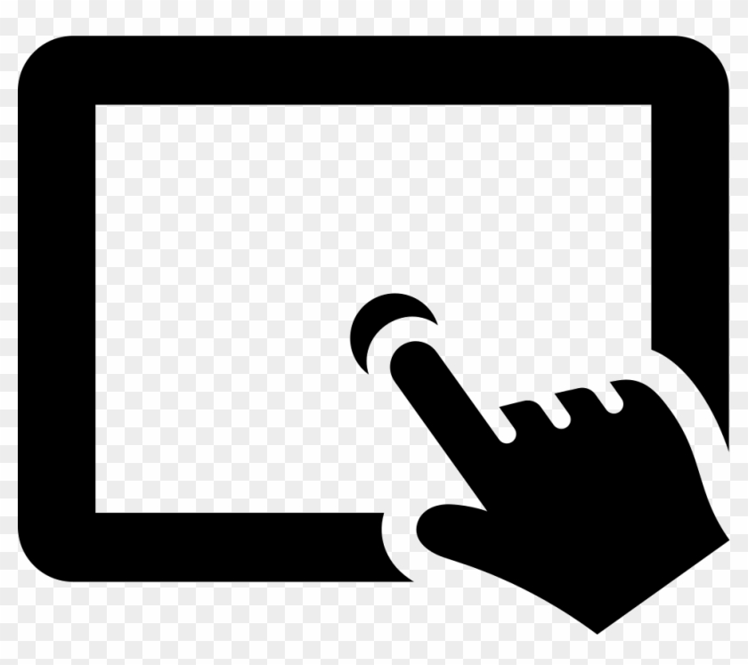 Png File - Tablet Hand Icon Png Clipart #523532