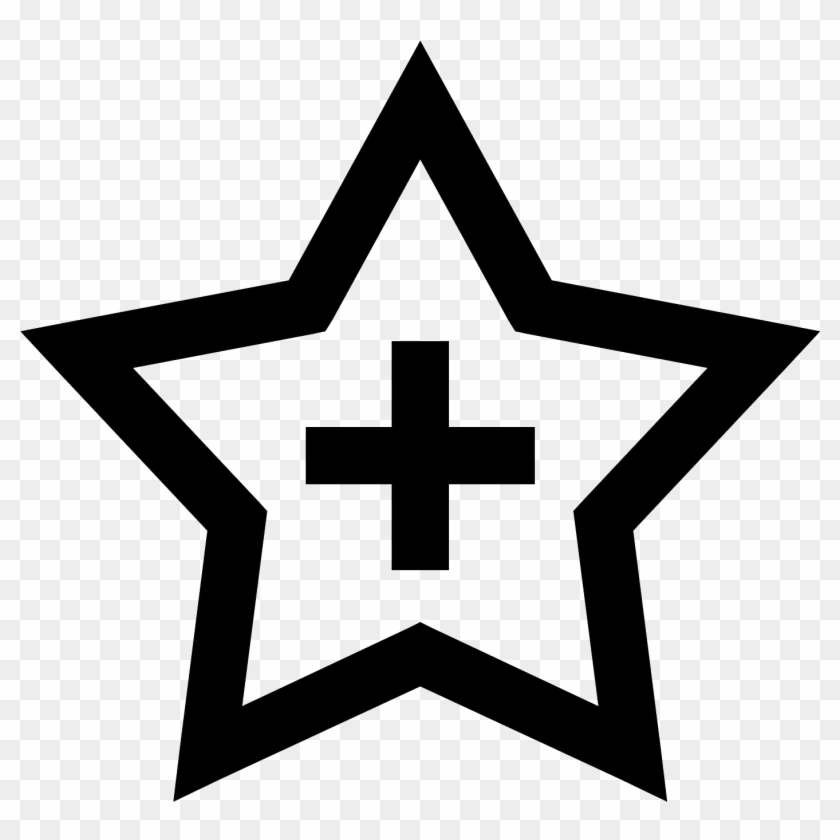 There Is A "plus" Sign Which Is Like A - Blue Star Images Clip Art - Png Download #523632