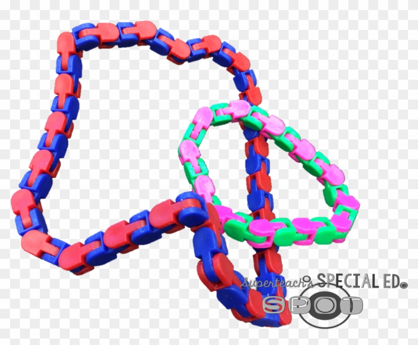 That Last Little Fidget, Pictured Above, Is A Pop Tube - Bead Clipart #523880