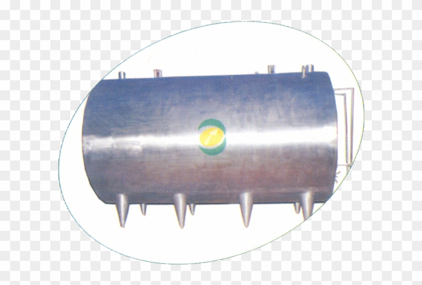 Puf Insulated Horizontal Milk Storage Tank - Circle Clipart #524021