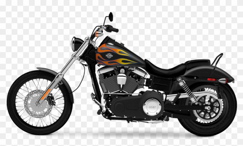 Harley Davidson Motorcycle Png - Dyna Wide Glide 2017 Clipart