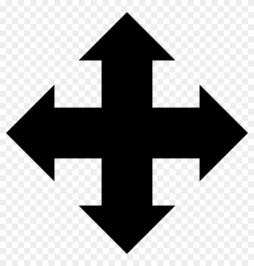 File - Arrowcross - Svg - 4 Pillars Of Decent Work Clipart #524166