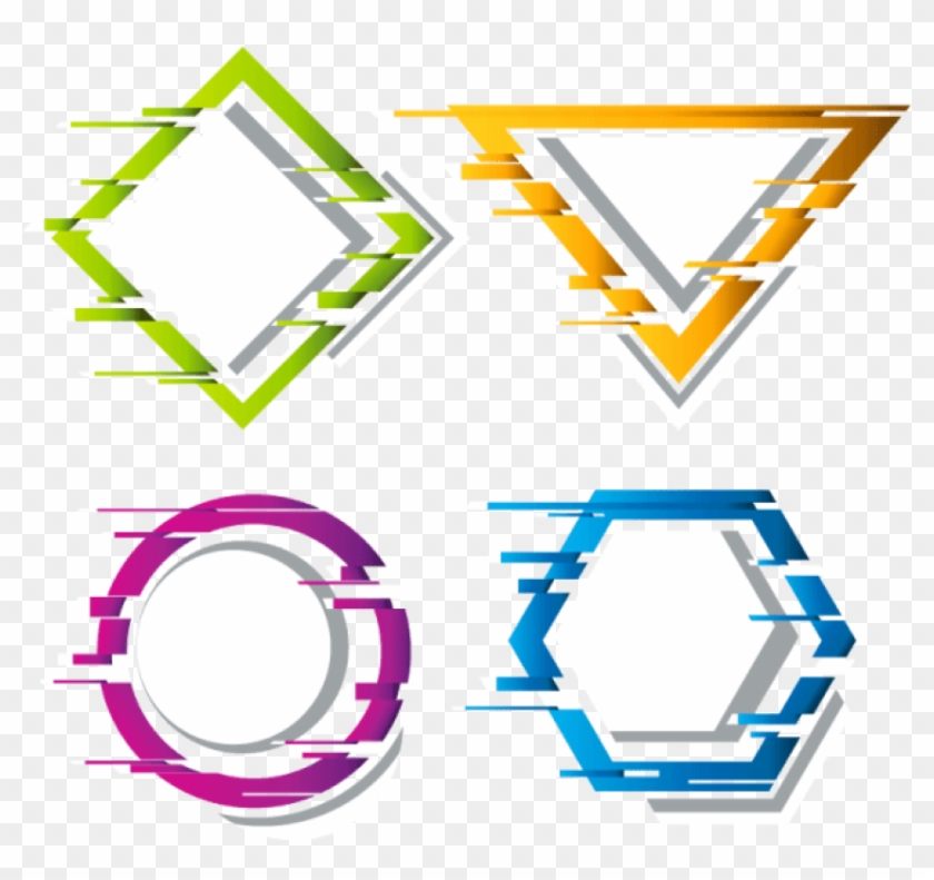 Label Banner Shapes, Art, Shape, Frame Png And Vector - Shapes Frame Png Clipart