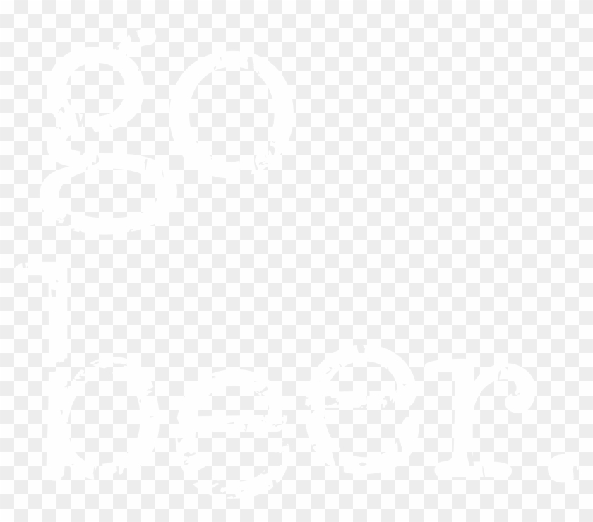 Go Beer With Beer Bottle F4000 02 - Johns Hopkins Logo White Clipart #524210