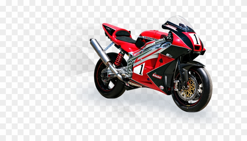 Crighton Racing Cr700p Rotary Engine Motorcycle - Racing Motor Bike Png Clipart