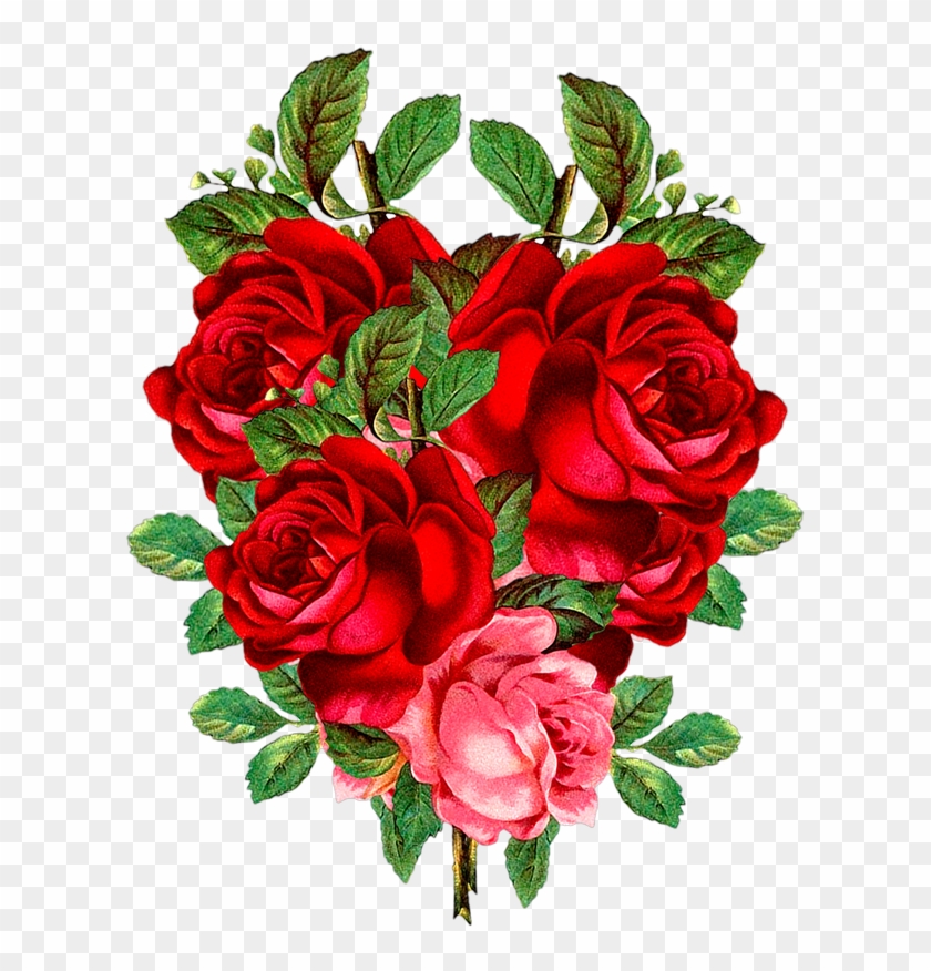 Red Rose Png, Flower Png Images, Red Flowers, Banners, Clipart #524560