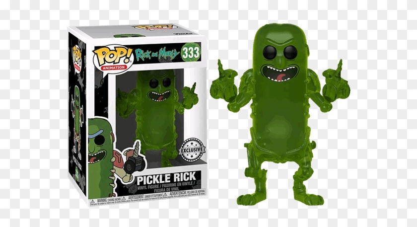 1 Of - Funko Pop Pickle Rick Clipart
