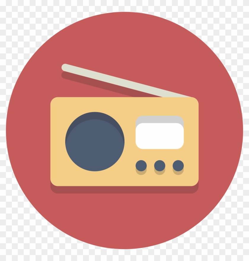 Radio Png Icon - Radio Icon Png Clipart #525054